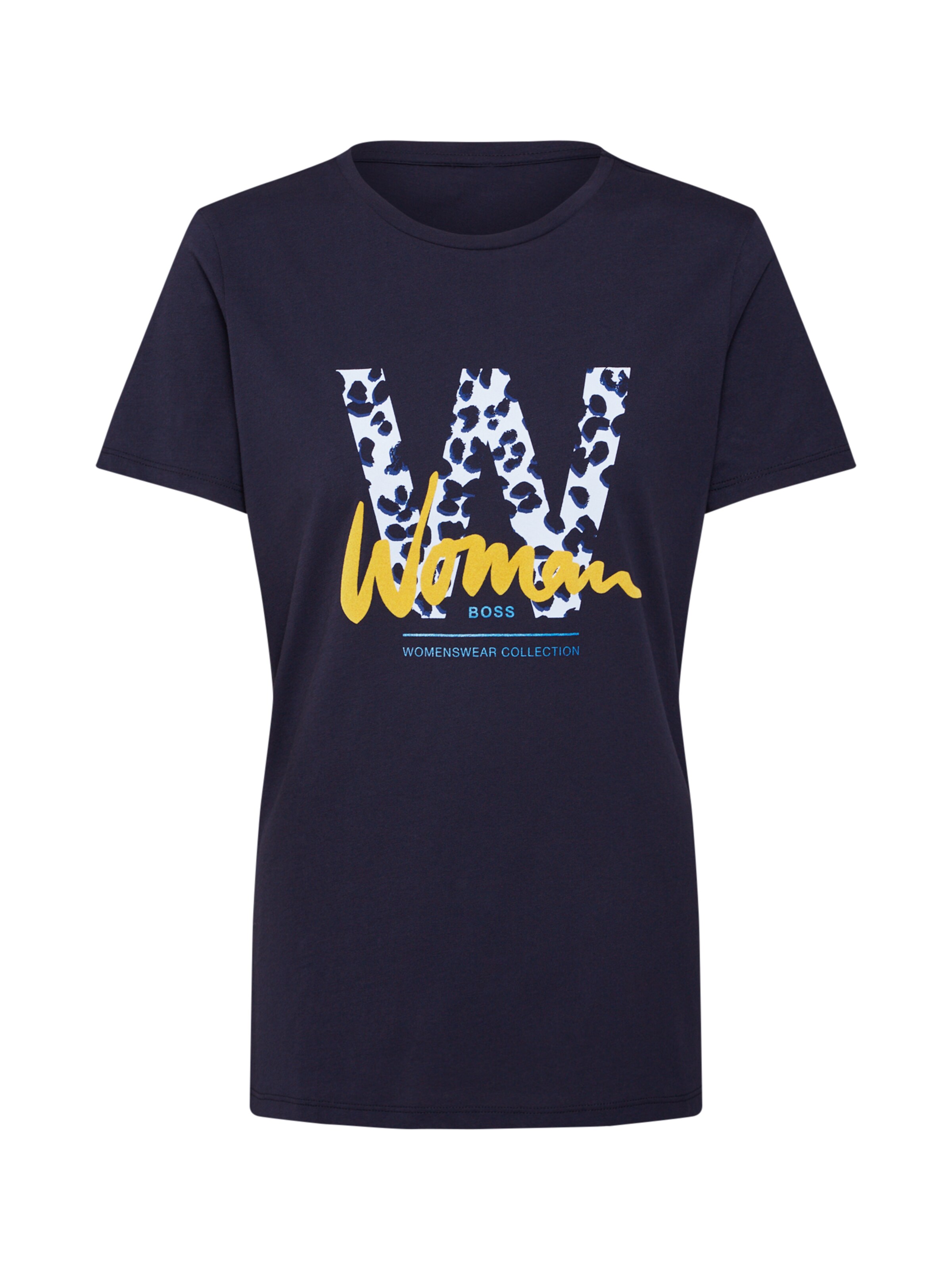 BOSS - Shirt 'Tewoman' in de kleur Zwart