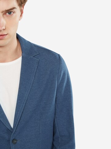 Coupe regular Veste de costume TOM TAILOR en bleu