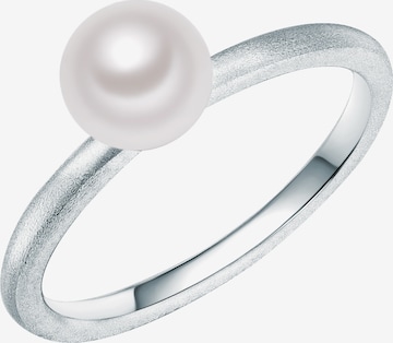 Valero Pearls Ring in Silver: front