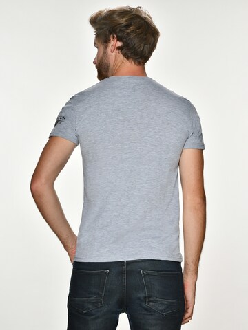 TOP GUN Shirt in Grijs