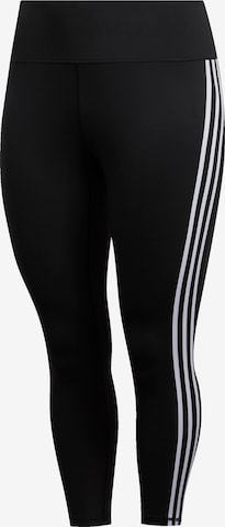 ADIDAS SPORTSWEAR Skinny Παντελόνι φόρμας σε μαύρο