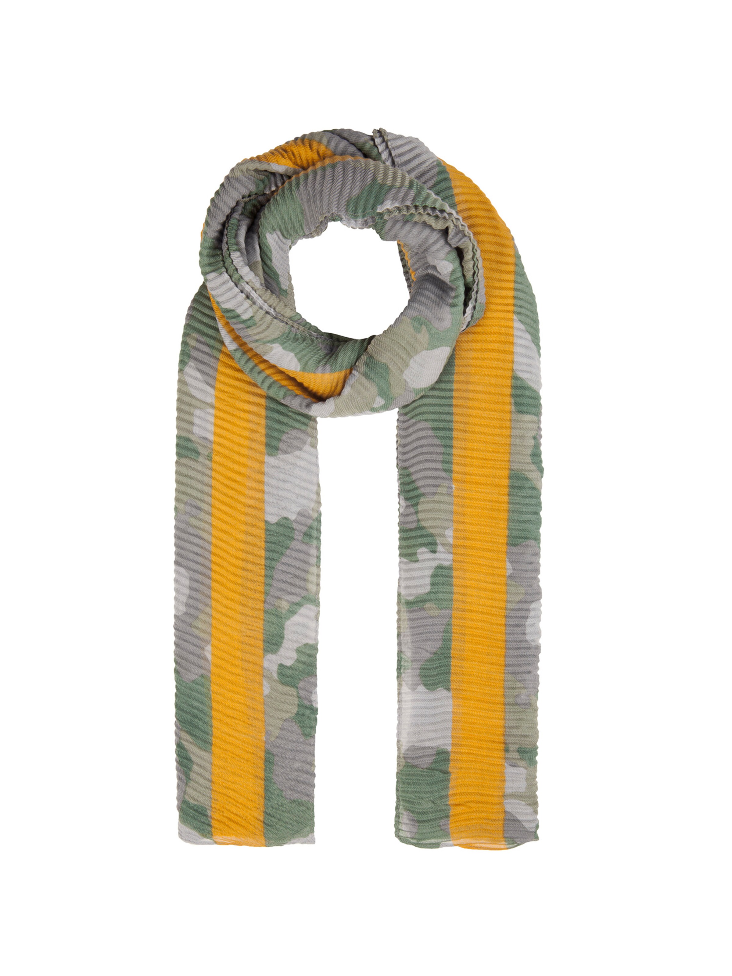 CODELLO - Doek 'URBAN SAFARI' in de kleur Olijfgroen