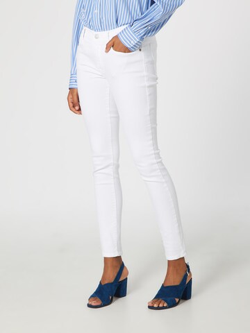 Polo Ralph Lauren Skinny Jeans 'SKI' in Wit: voorkant