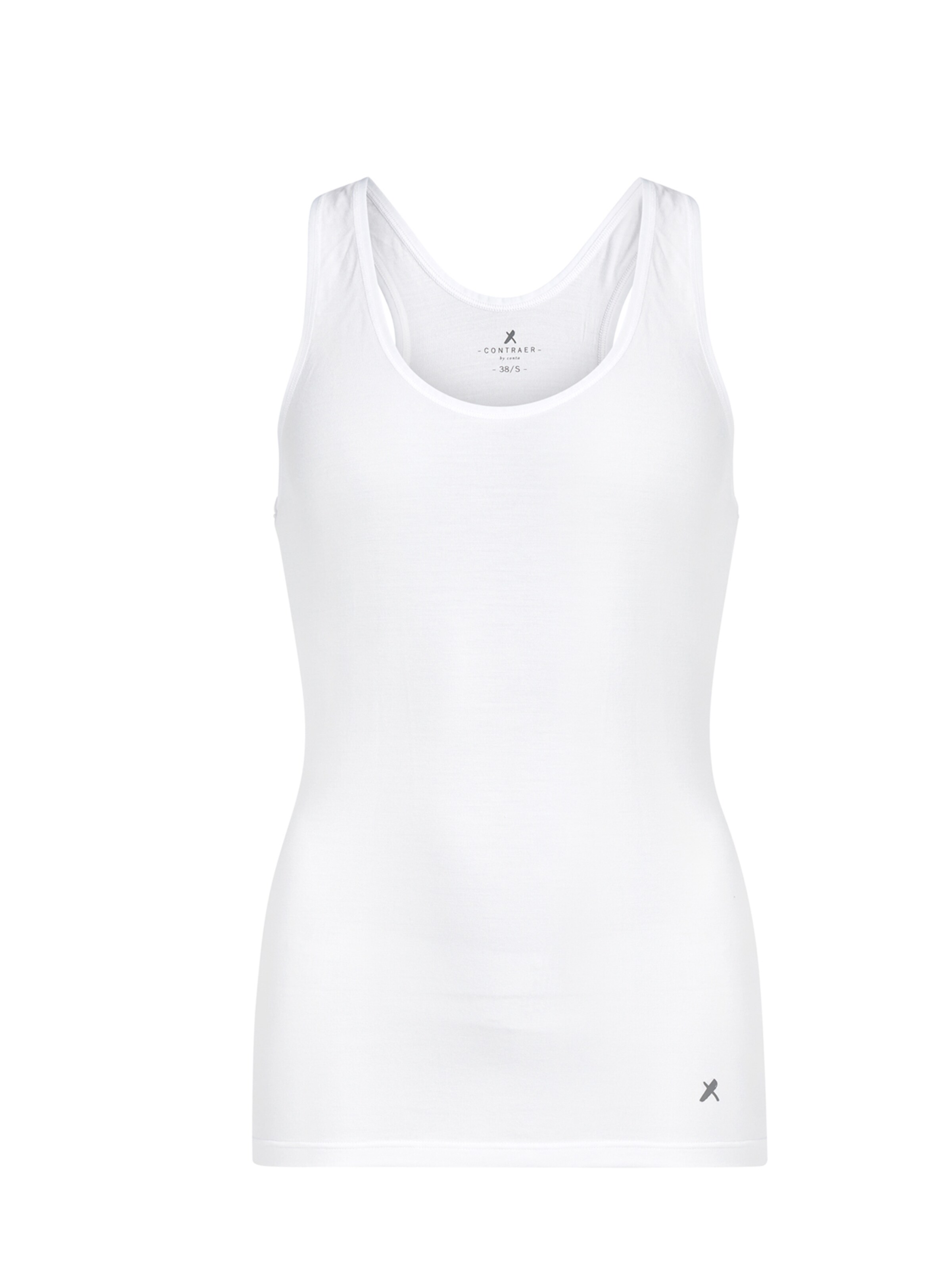 - CONTRAER - - Onderhemd in de kleur Wit