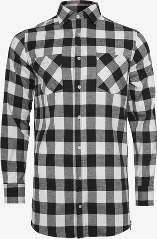 Urban Classics - Regular Fit Camisa em branco: frente