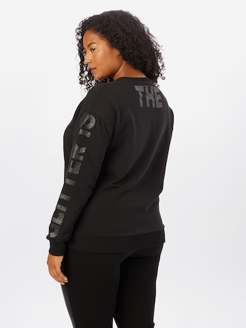 Guido Maria Kretschmer Curvy Sweatshirt 'Naomi' in Schwarz