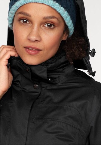 Maier Sports Raincoat in Black