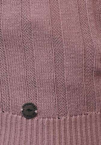 KangaROOS V-Ausschnitt-Pullover in Pink