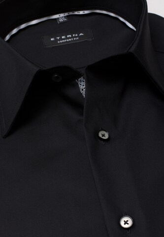 ETERNA Comfort Fit Hemd in Schwarz