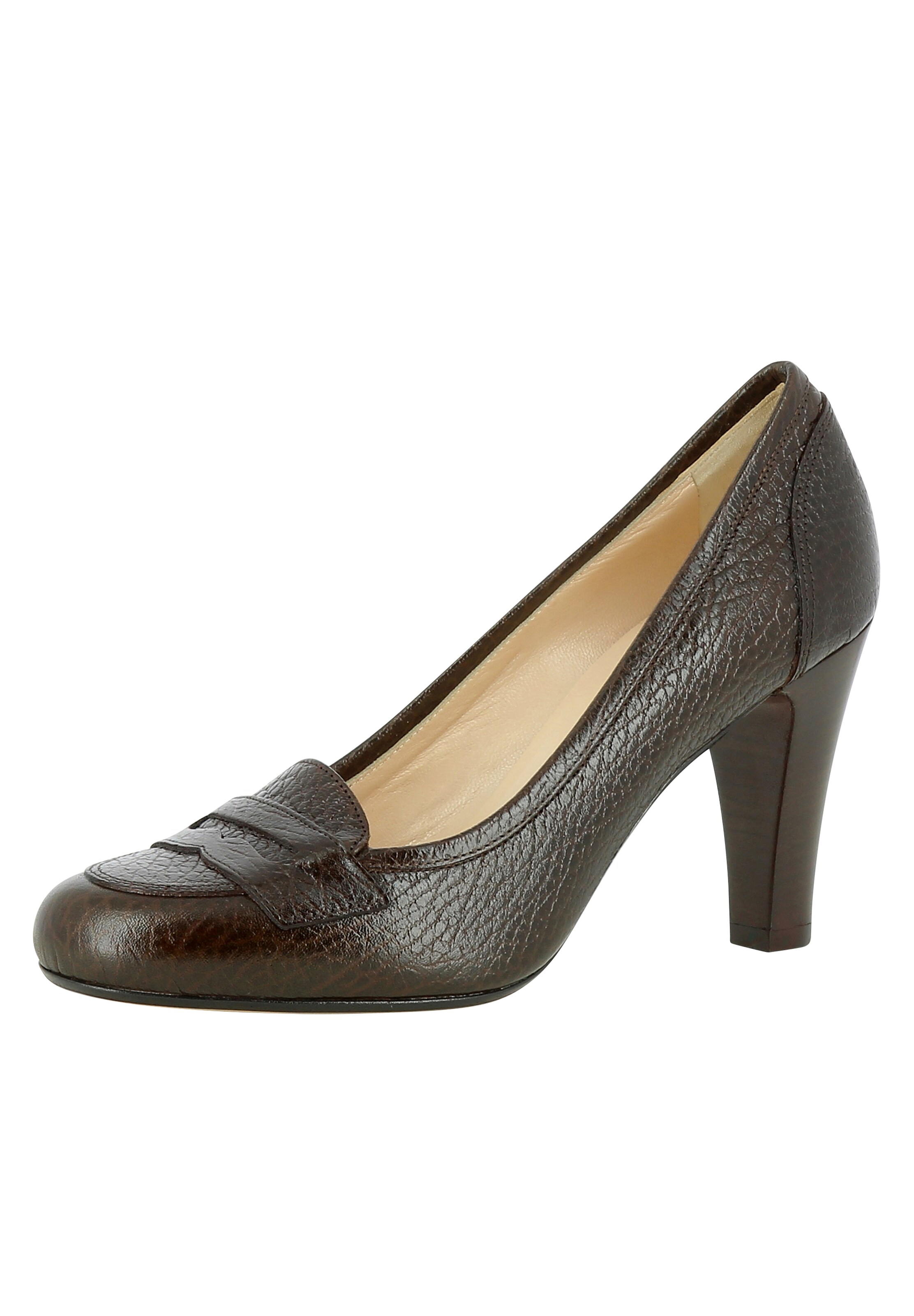 EVITA Pumps 'MARIA' in Bruin: voorkant