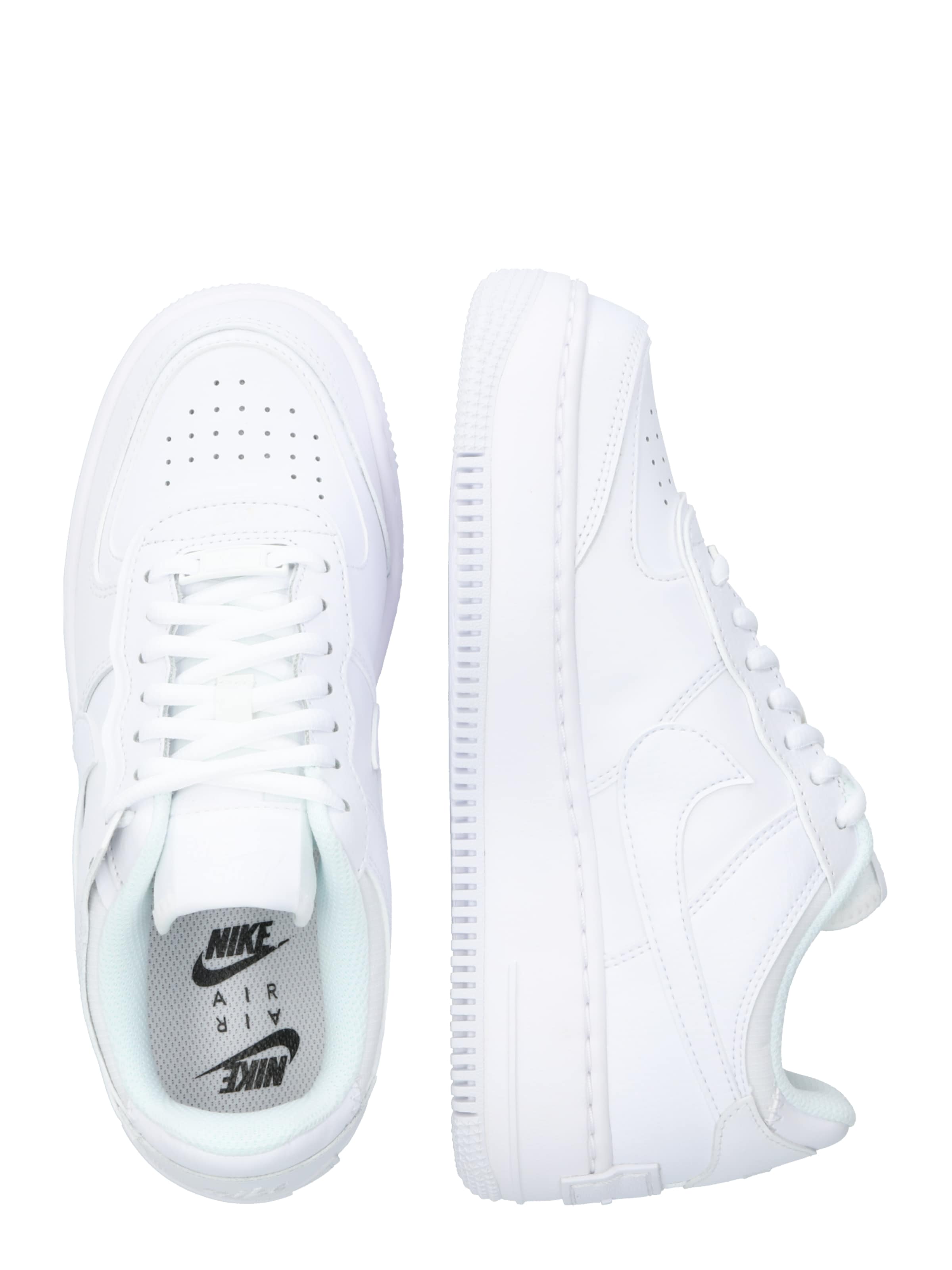 Nike Sportswear Madalad ketsid 'AF1 Shadow', värv valge: külje pealt