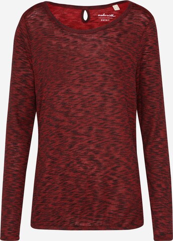ESPRIT Shirt 'Bubblehem' in Rood: voorkant