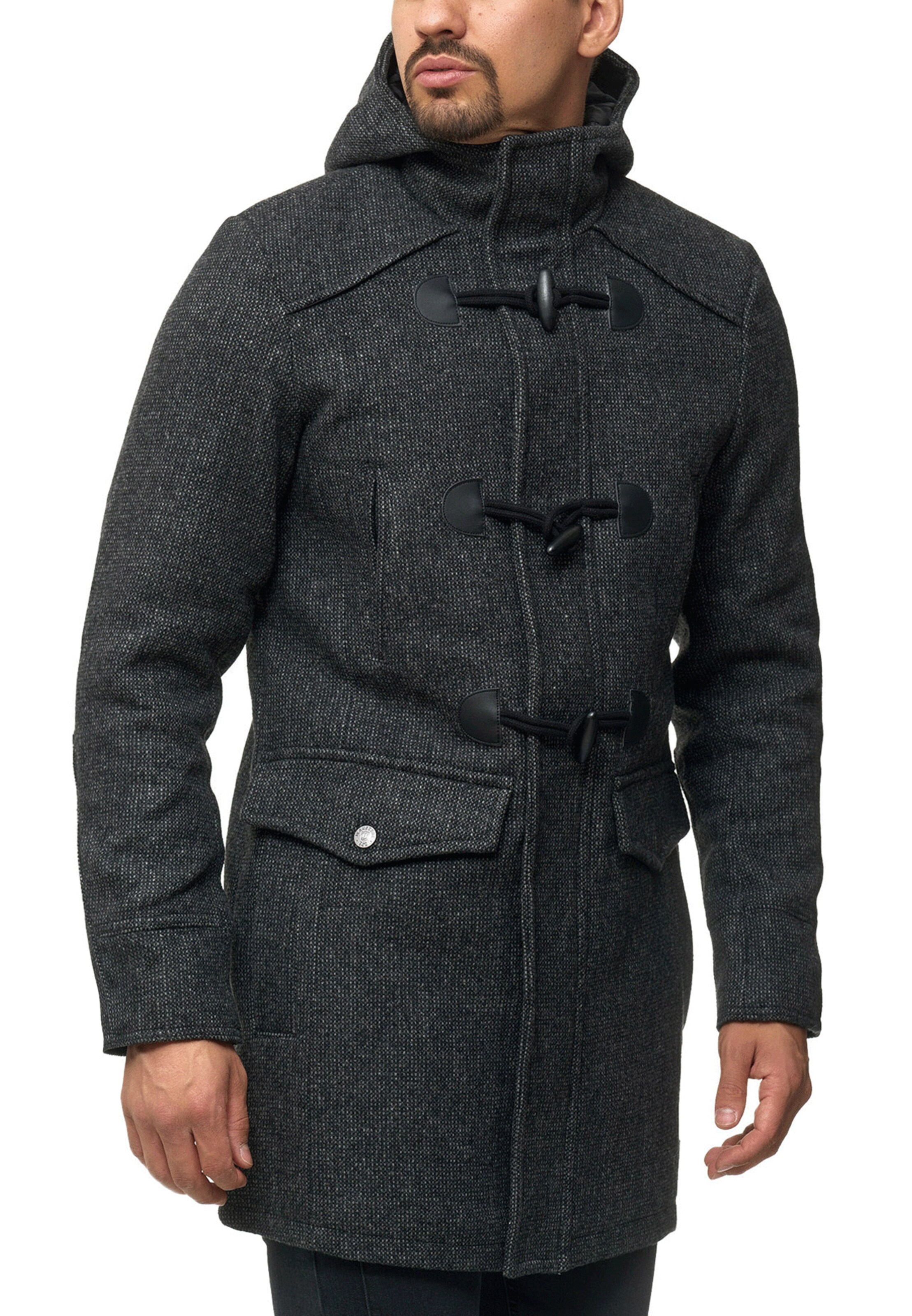 INDICODE JEANS Wollmäntel in Grau