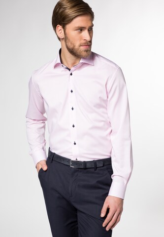 ETERNA Regular fit Business Shirt in Pink: front