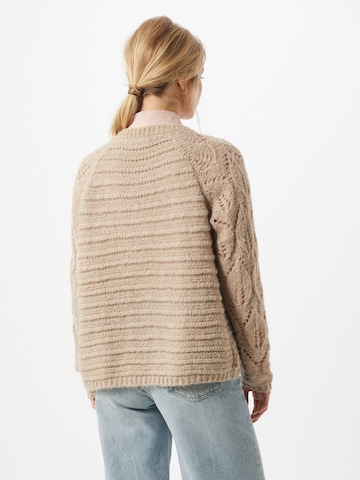 ONLY Knit cardigan 'Vanessa' in Beige