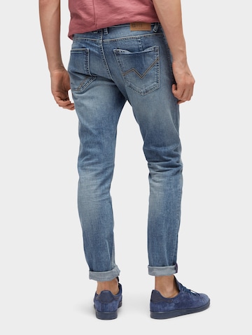 TOM TAILOR DENIM Úzky strih Džínsy 'Piers' - Modrá