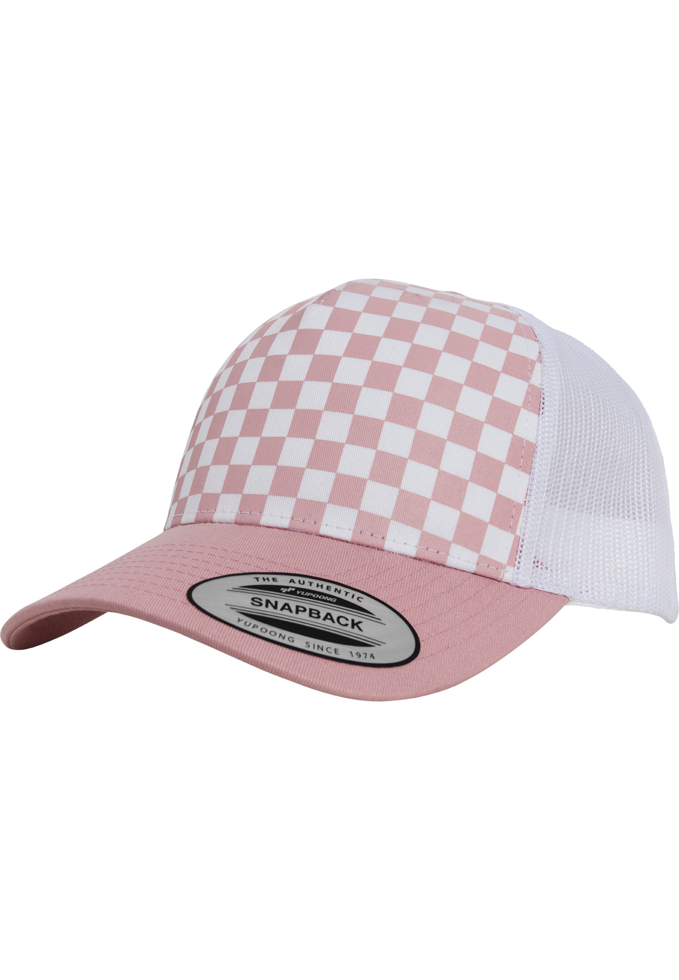 Cappello da baseball di Flexfit in rosa: frontale