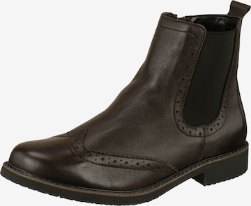 Lui by tessamino Chelsea Boots 'Filippo' in Brown: front