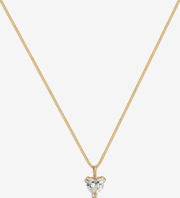 ELLI PREMIUM Necklace 'Herz' in Gold