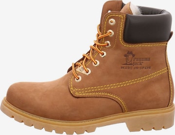 PANAMA JACK Lace-Up Boots in Brown