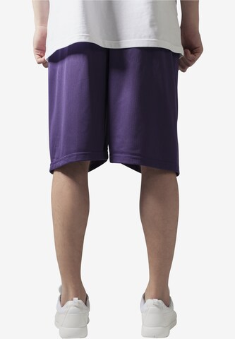 Urban Classics Loose fit Trousers in Purple