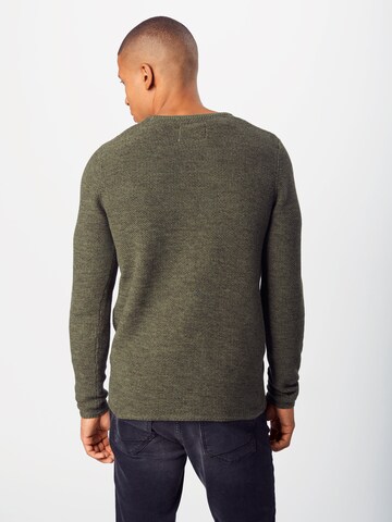 Revolution - Pullover 'Oria' em verde: atrás