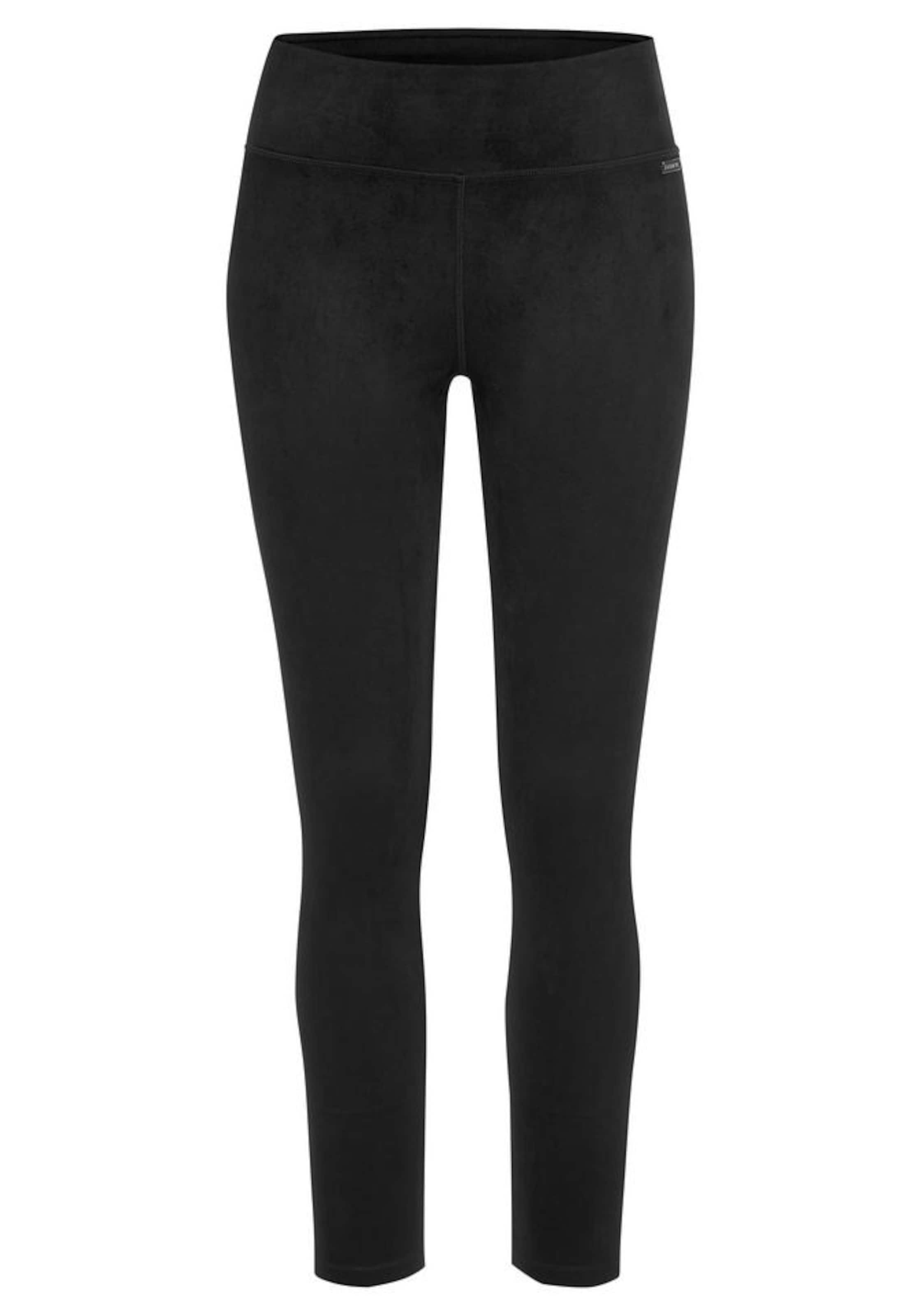 LASCANA Skinny Leggings in Black: front