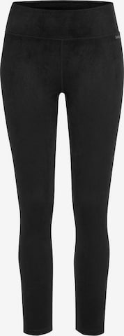 LASCANA Skinny Leggings in Black: front