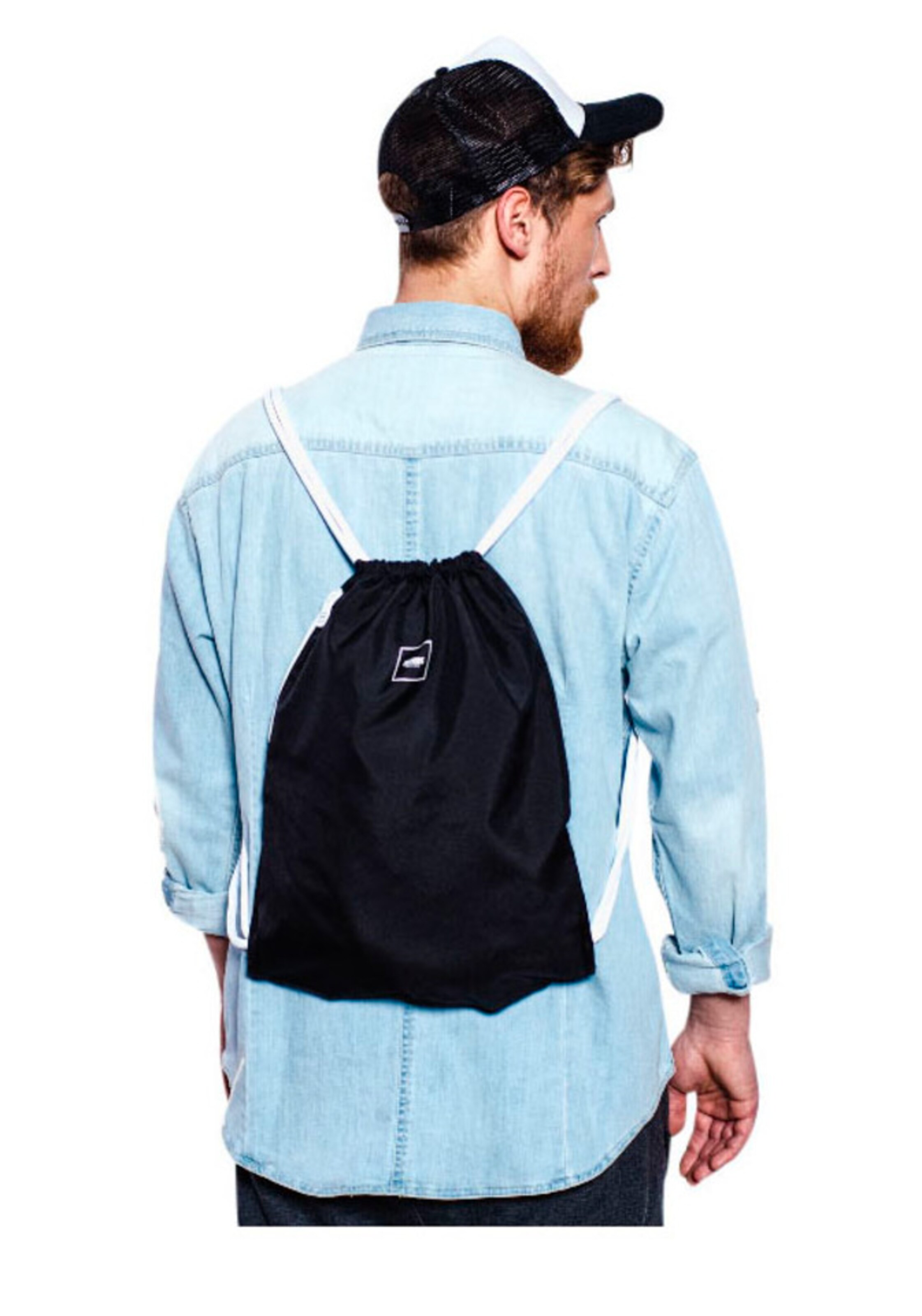 MSTRDS Tornazsákok - fekete: elől