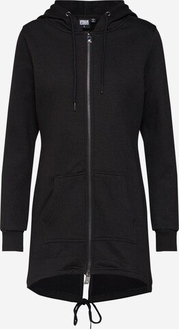 Urban Classics Sweatjakke i sort: forside