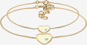 ELLI Armband Freundschaft- / Partner-Schmuck, Herz, Mutter und Kind in Gold: predná strana