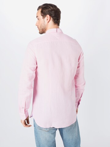 TOMMY HILFIGER Slim Fit Hemd in Pink