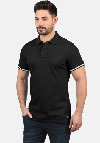 BLEND Poloshirt 'Prato' in Schwarz: predná strana