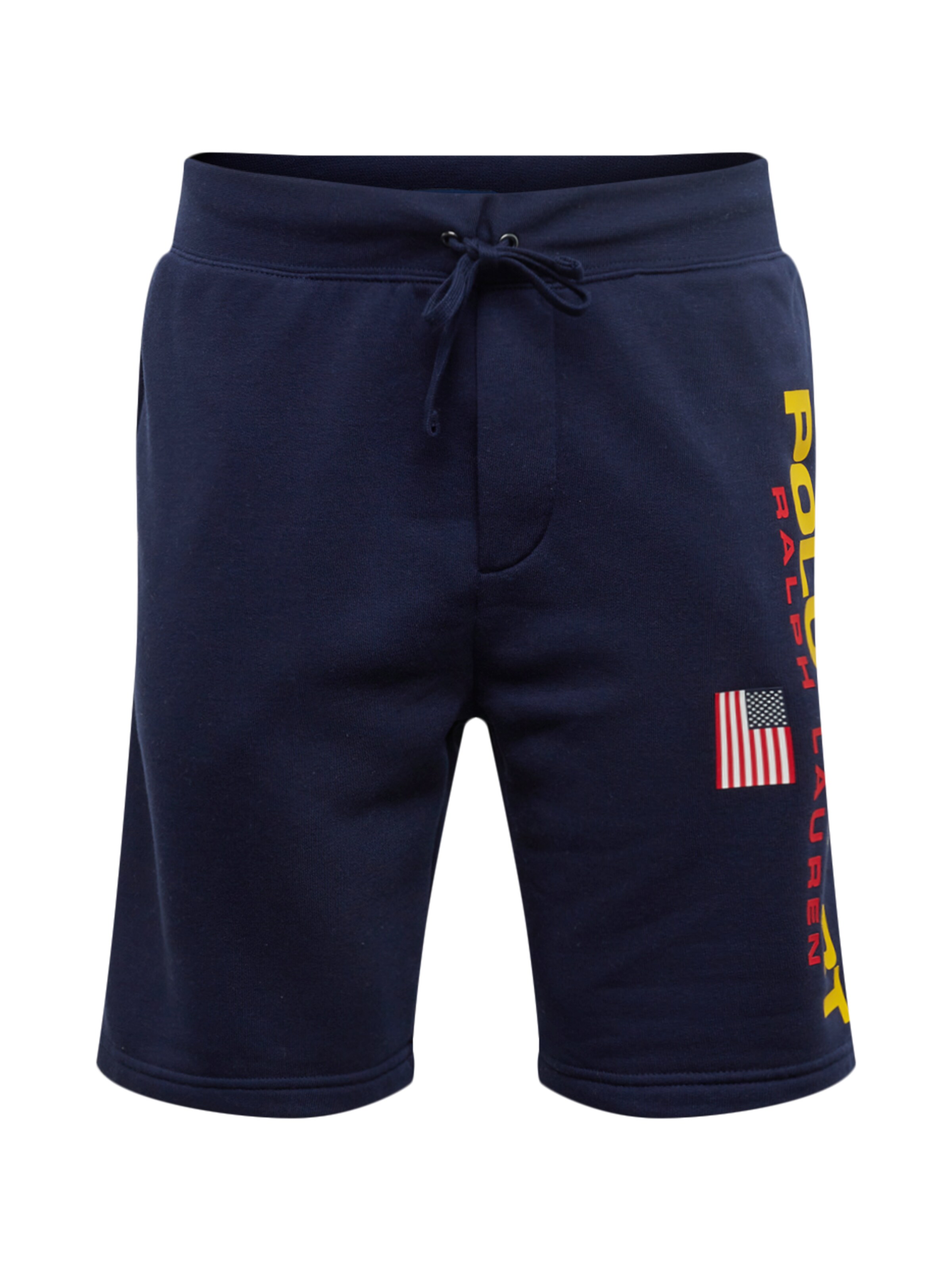 POLO RALPH LAUREN - Broek 'NEON FLEECE-SHO' in de kleur Navy