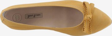 Paul Green Ballet Flats in Yellow