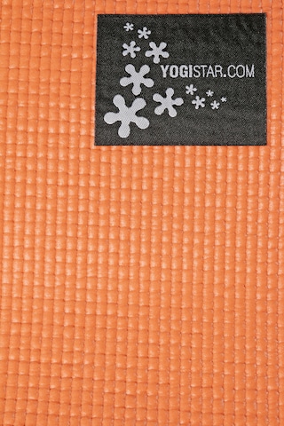 YOGISTAR.COM Mat '183 cm x 61 cm x 4 mm' in Orange