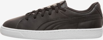 Baskets basses 'Basket Crush Emboss' PUMA en noir