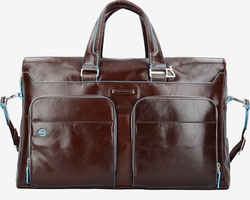 Sac week-end Piquadro en marron : devant