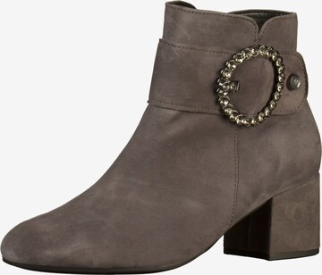 GABOR Booties in Grey: front