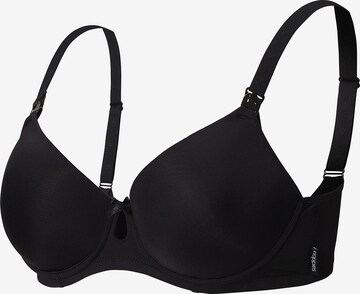 Noppies T-shirt Nursing Bra 'Honolulu' in Black