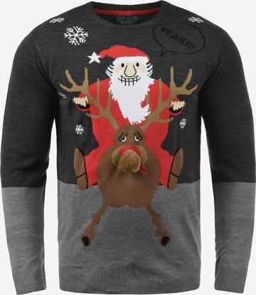 BLEND Trui 'Rudolph' in Gemengde kleuren: voorkant