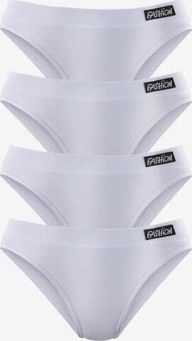 GO IN Panty in White: front