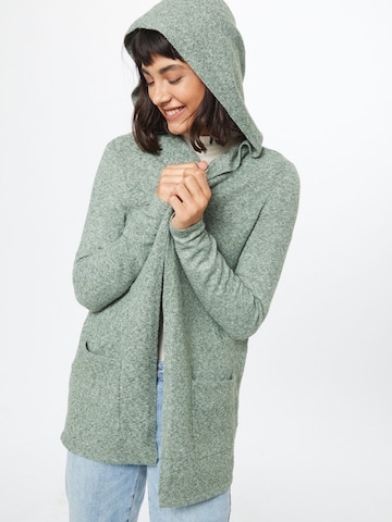 VERO MODA Gebreid vest 'Doffy' in Groen: voorkant