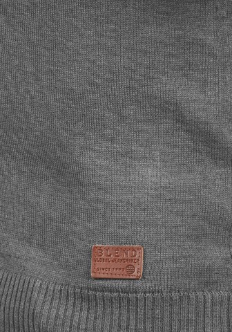 BLEND Strickpullover 'Legolas' in Grau