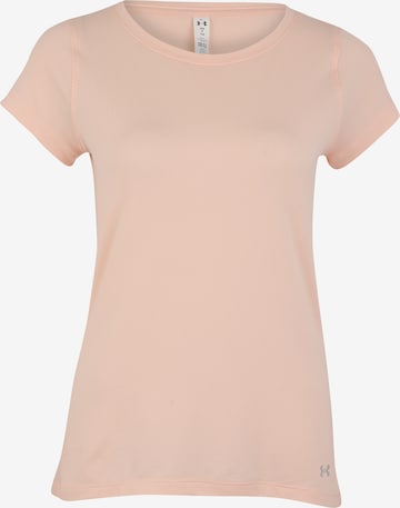 UNDER ARMOUR Functioneel shirt in Oranje: voorkant