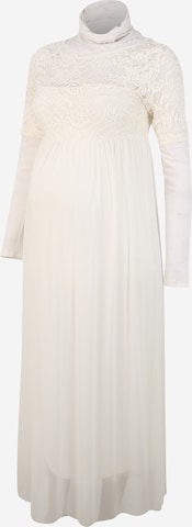 MAMALICIOUS Βραδινό φόρεμα σε λευκό: μπροστά