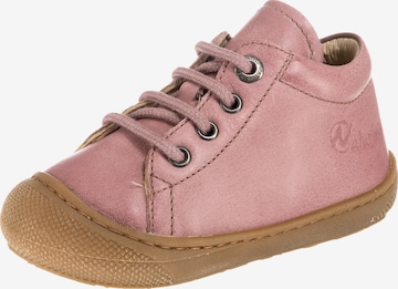 NATURINO First-step shoe 'Cocoon' in Pink: front
