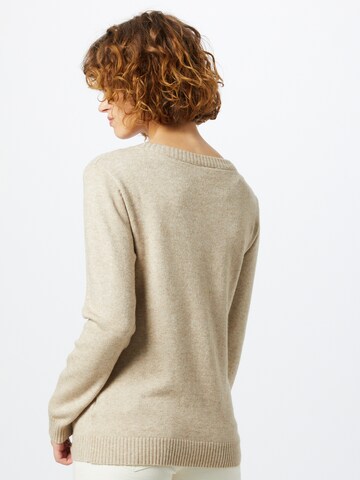 Pull-over 'VIRil' VILA en beige