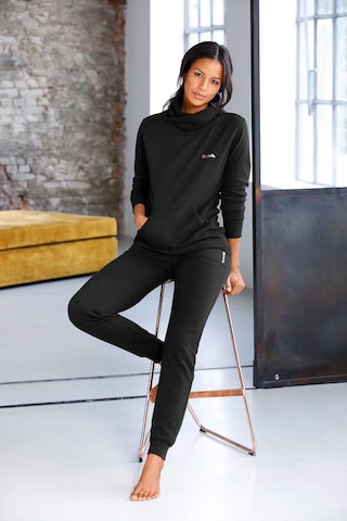 BENCH Tapered Pants in Black