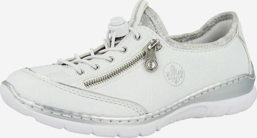 Rieker Lace-Up Shoes in White: front